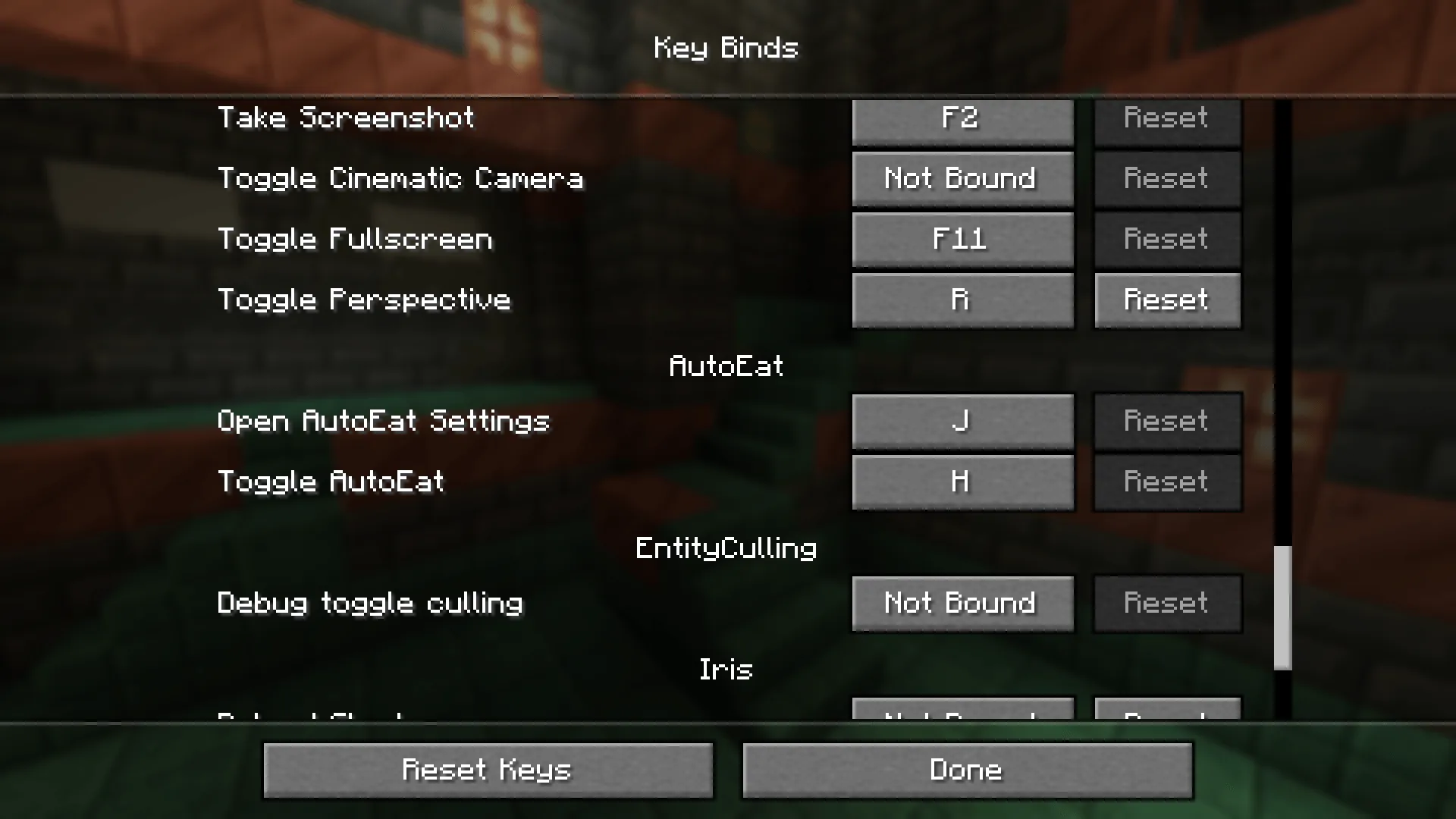 AutoEat, Моды, Minecraft