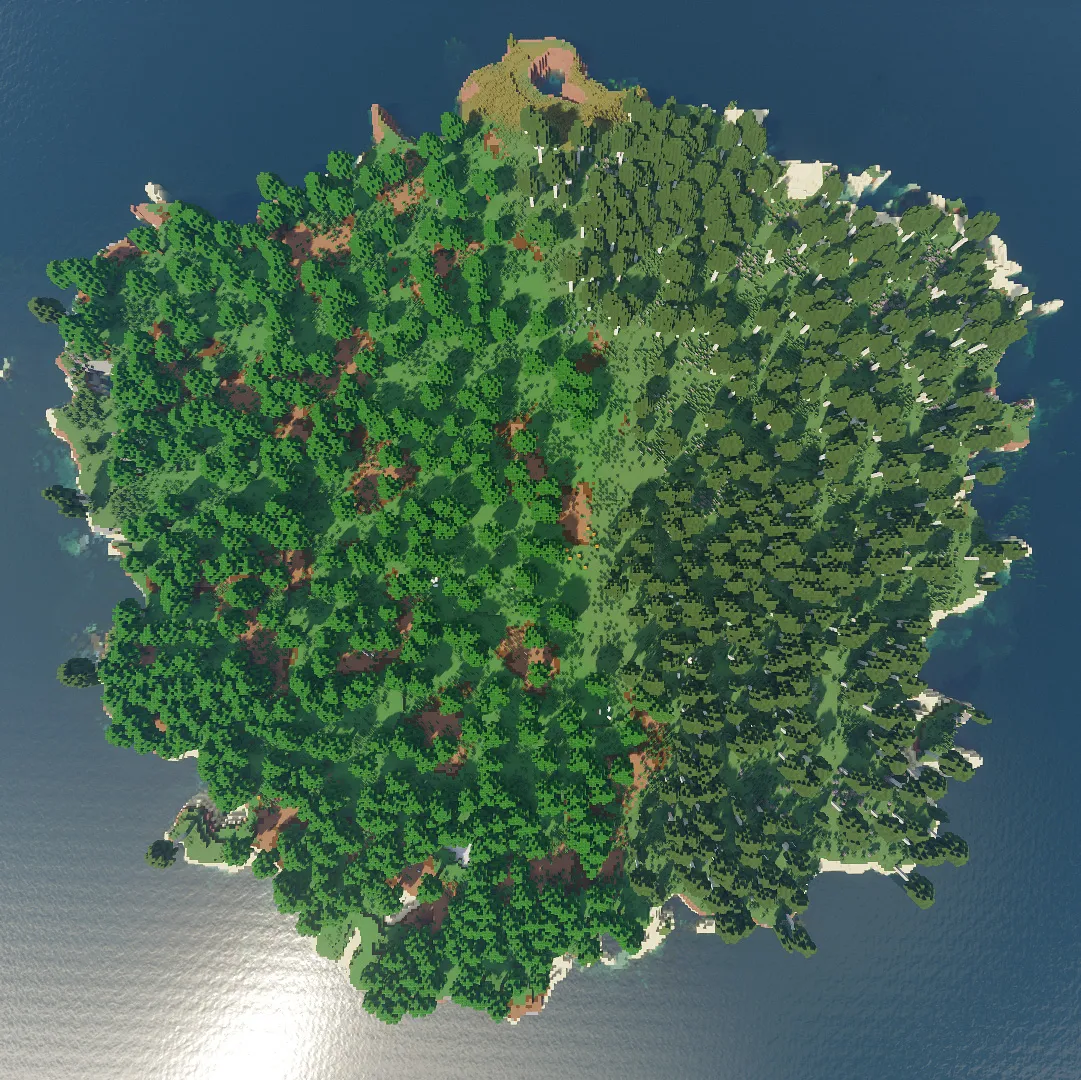 Survival Island (cold) — скриншот 8 (Карты, Minecraft)