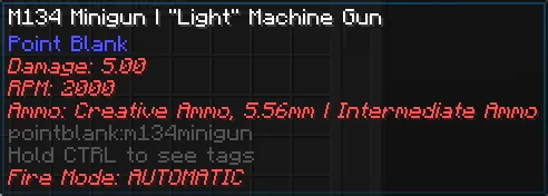 Point Blank Catagorised Names — скриншот 1 (Текстуры, Minecraft)