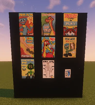 Poppy Playtime: Blueprint, Моды, Minecraft