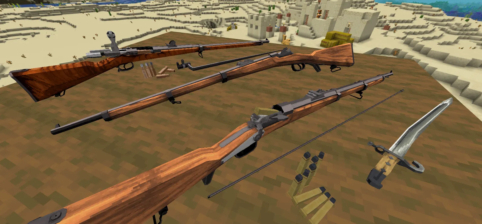 [TaCZ] Relics & Antiques, Кастомизации, Minecraft