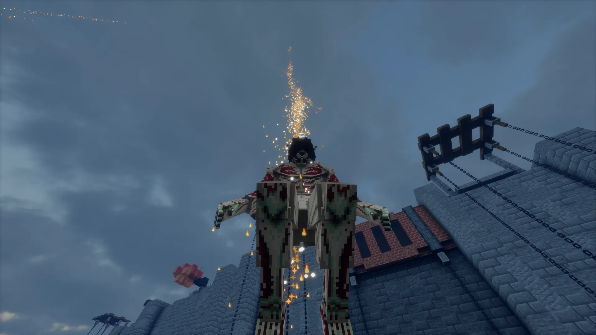 Shingeki no Kyojin (Attack on Titan) — скриншот 3 (Модпаки, Minecraft)