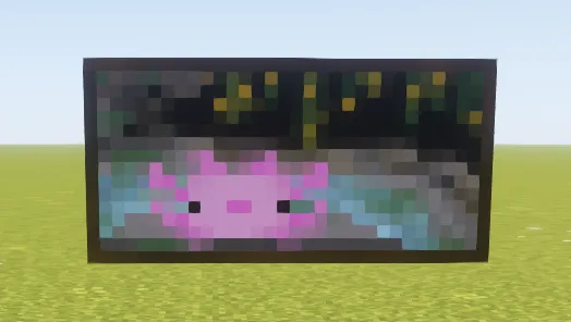 Axolotl Paintings — скриншот 3 (Текстуры, Minecraft)