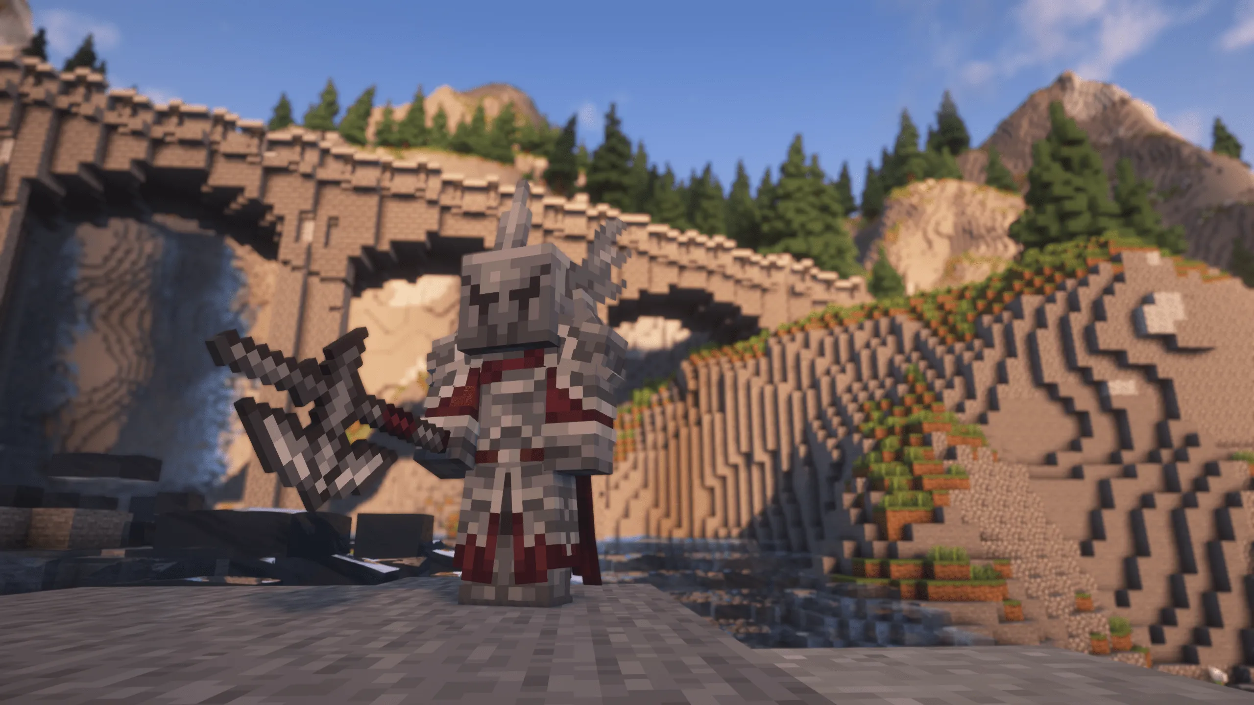 Fantasy Weapons (Medieval Series), Моды, Minecraft