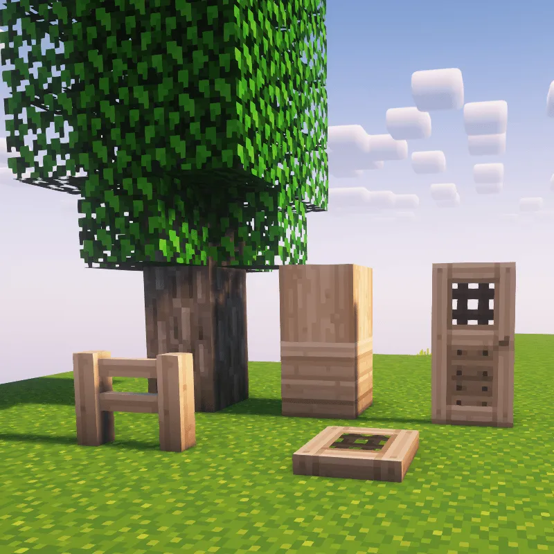 Whimscape x Terrestria — скриншот 9 (Текстуры, Minecraft)
