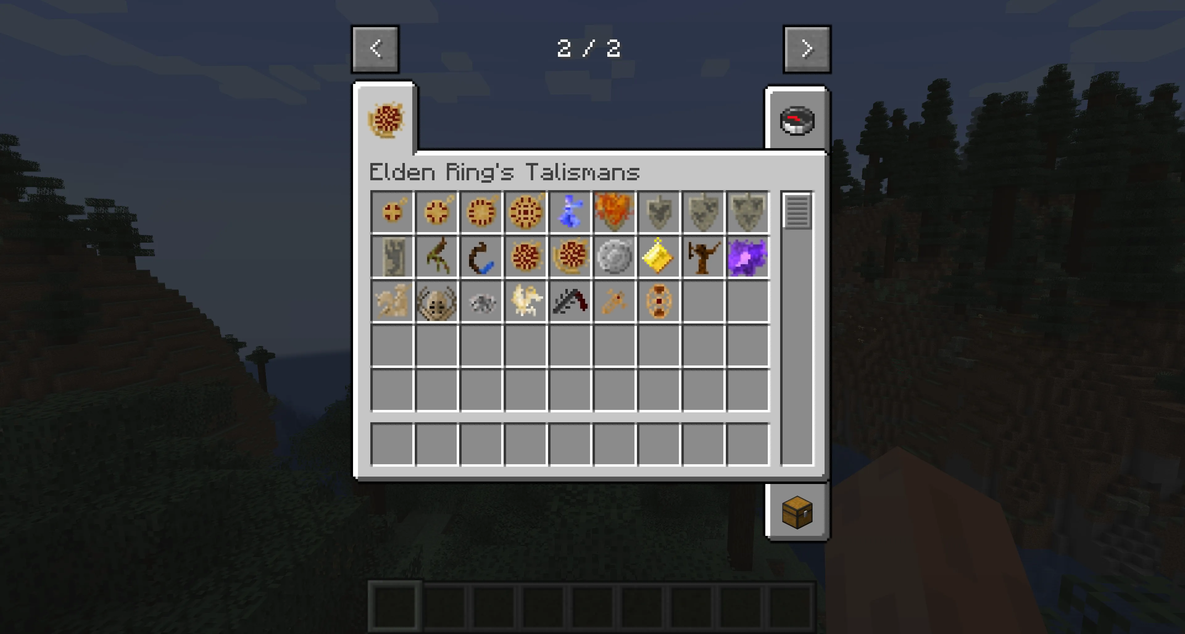 Elden Ring's Talismans, Моды, Minecraft