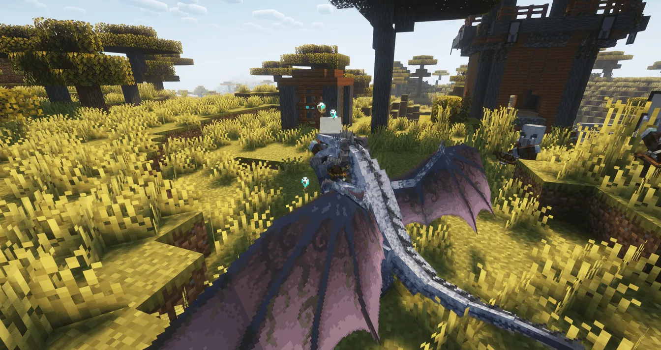 Brain Stealer Dragon - Addon — скриншот 10 (Моды, Minecraft)