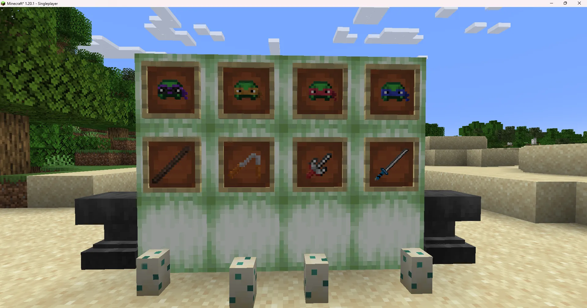 Teenage Mutant Ninja Turtles Pack — скриншот 5 (Текстуры, Minecraft)