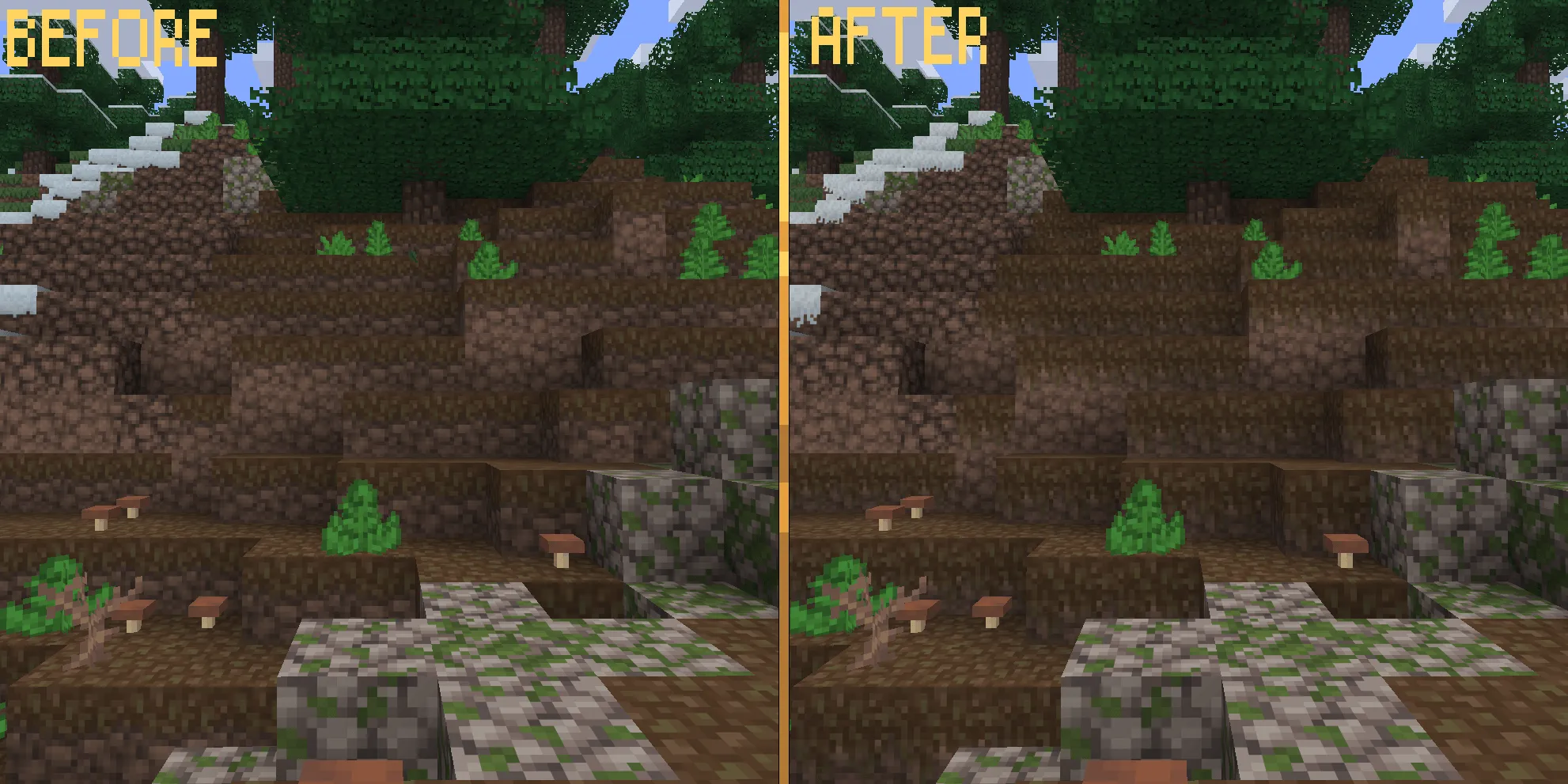 PPL Better Grass — скриншот 3 (Текстуры, Minecraft)
