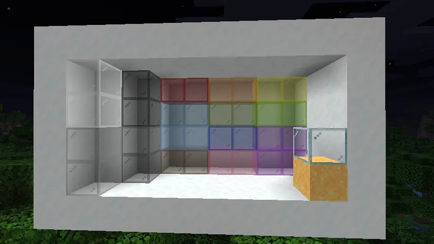 GlowGlass Updated — скриншот 4 (Моды, Minecraft)
