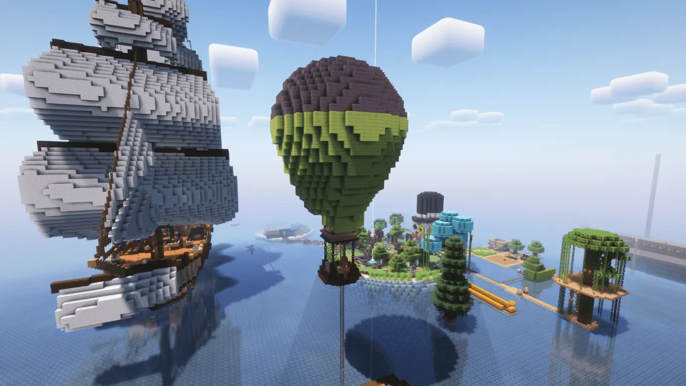 Uberswe's Vault Hunters 2025 World, Карты, Minecraft