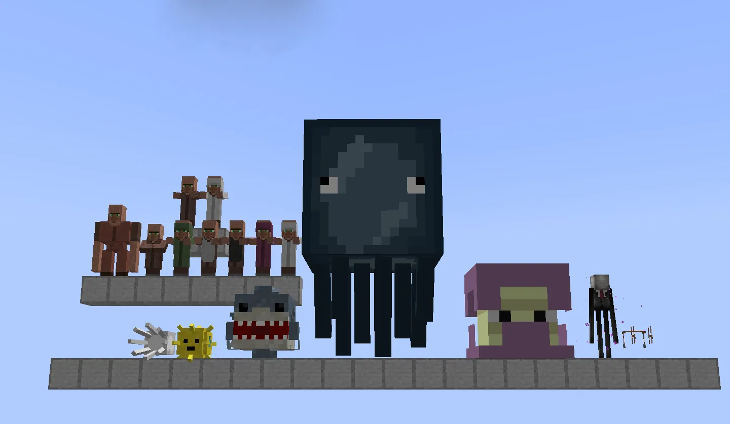Odd Mobs — скриншот 1 (Текстуры, Minecraft)