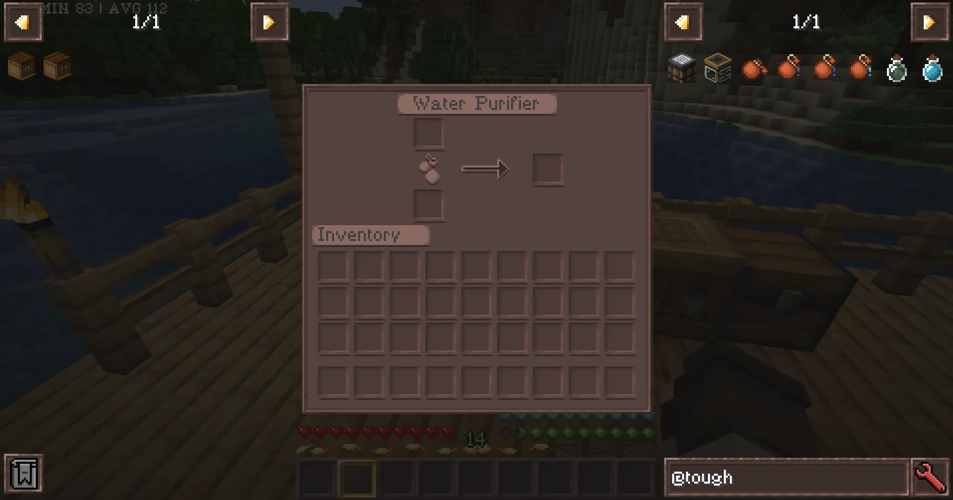 Jicklus - Tough as Nails Addon — скриншот 2 (Текстуры, Minecraft)