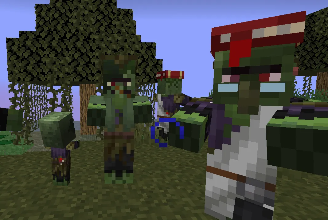 Zombie Villager variantz texture — скриншот 3 (Текстуры, Minecraft)
