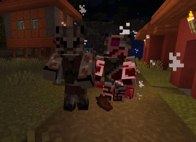 WU_SHUANGCB's Zombie Skin TH, but with FA — скриншот 14 (Текстуры, Minecraft)