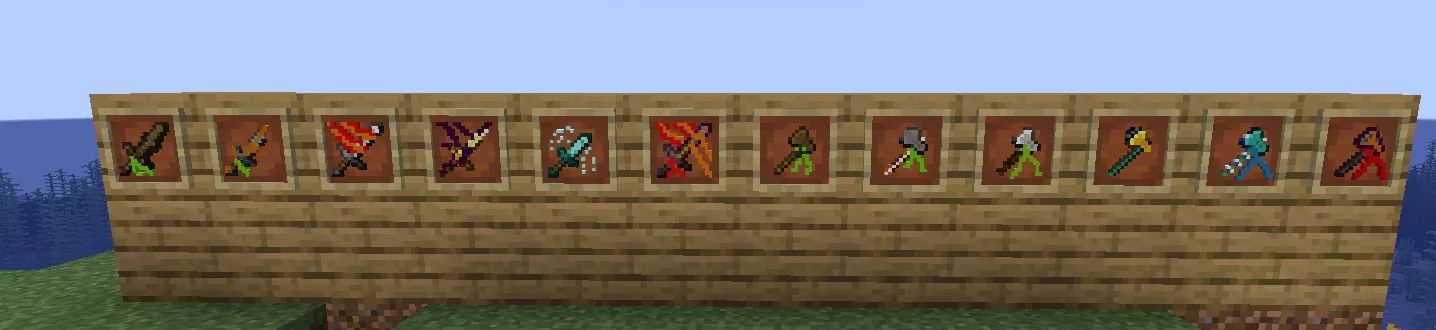 Ollie's Better Weapons! — скриншот 1 (Текстуры, Minecraft)
