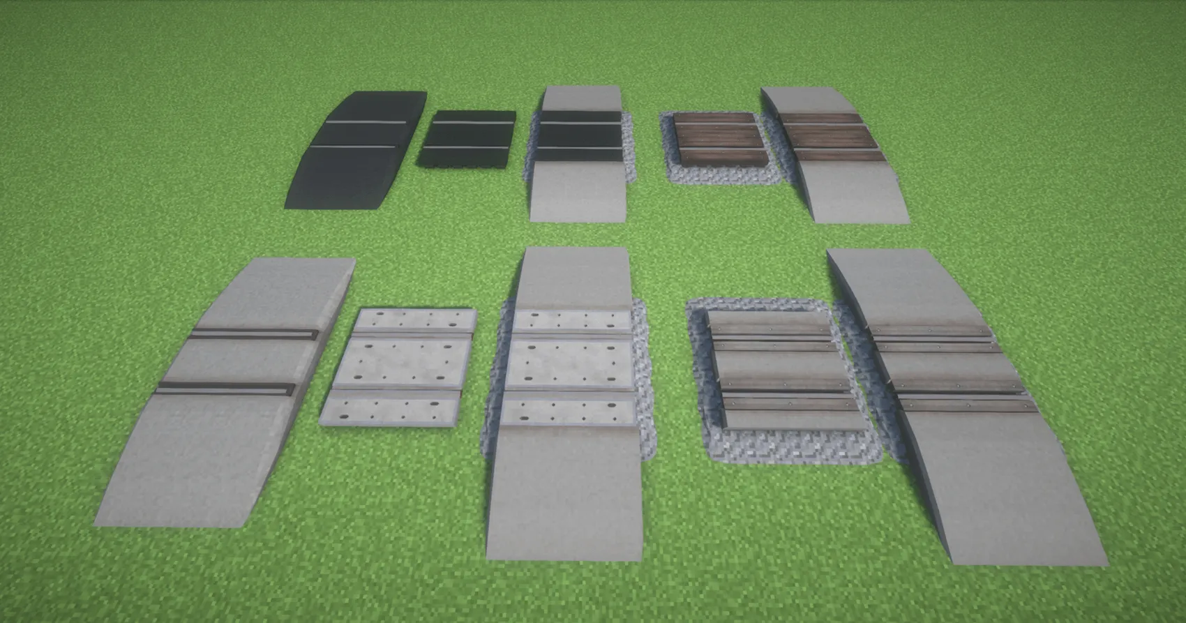 North American Tracks - Immersive Railroading — скриншот 6 (Текстуры, Minecraft)