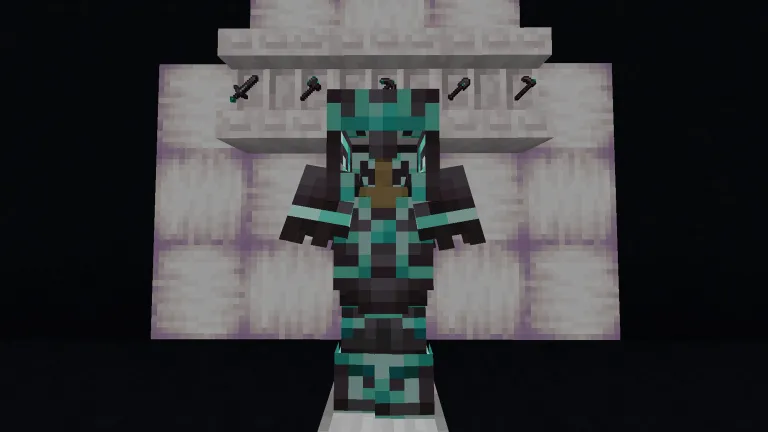 Schocoa's Diamond Netherite, Текстуры, Minecraft