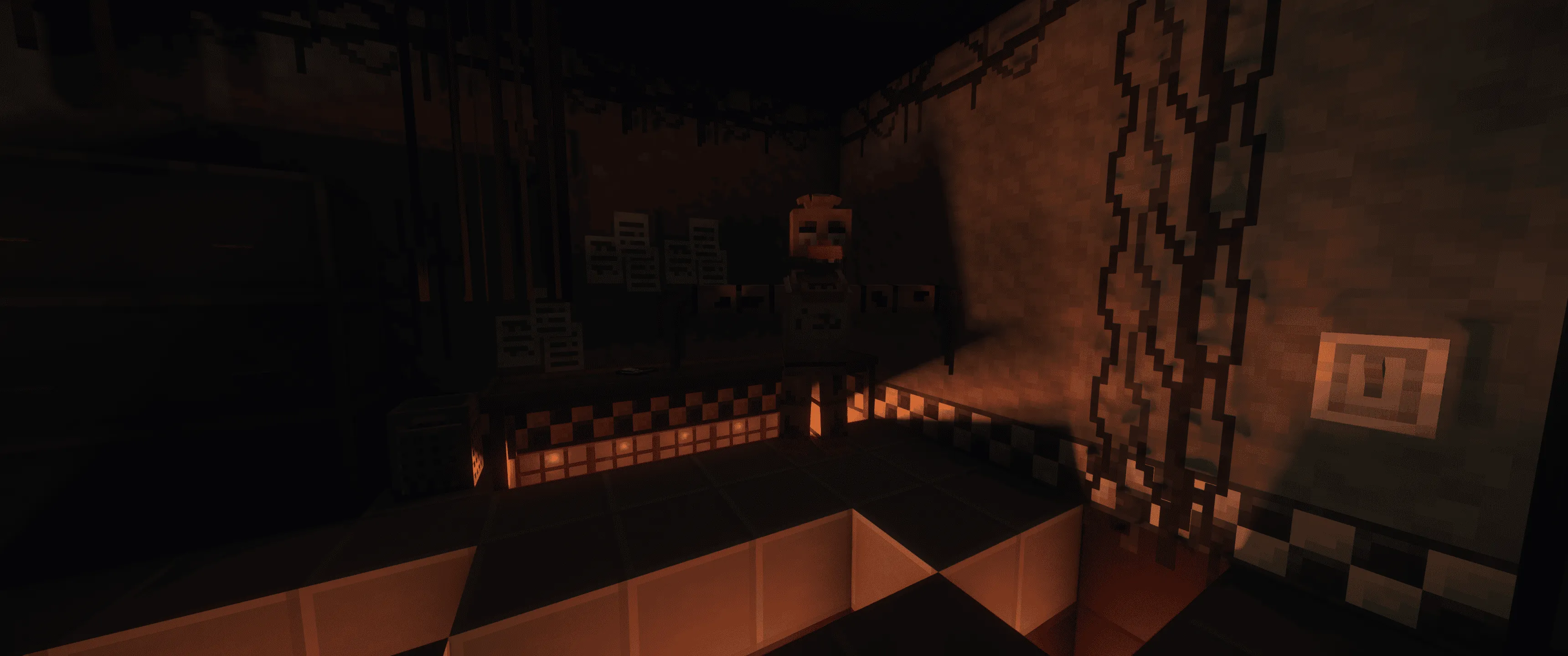 Five Nights at Pixels - The Facility — скриншот 11 (Модпаки, Minecraft)