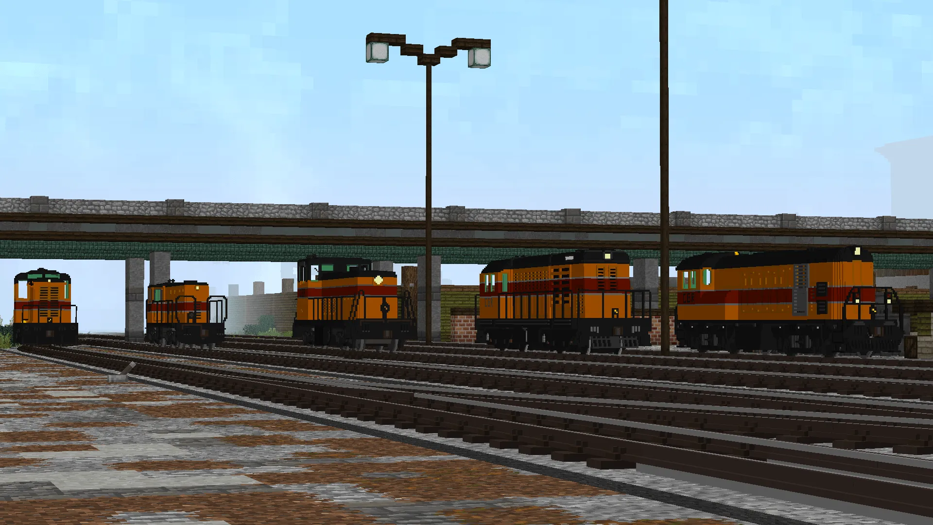 Kheyvak Locomotive Works, Текстуры, Minecraft