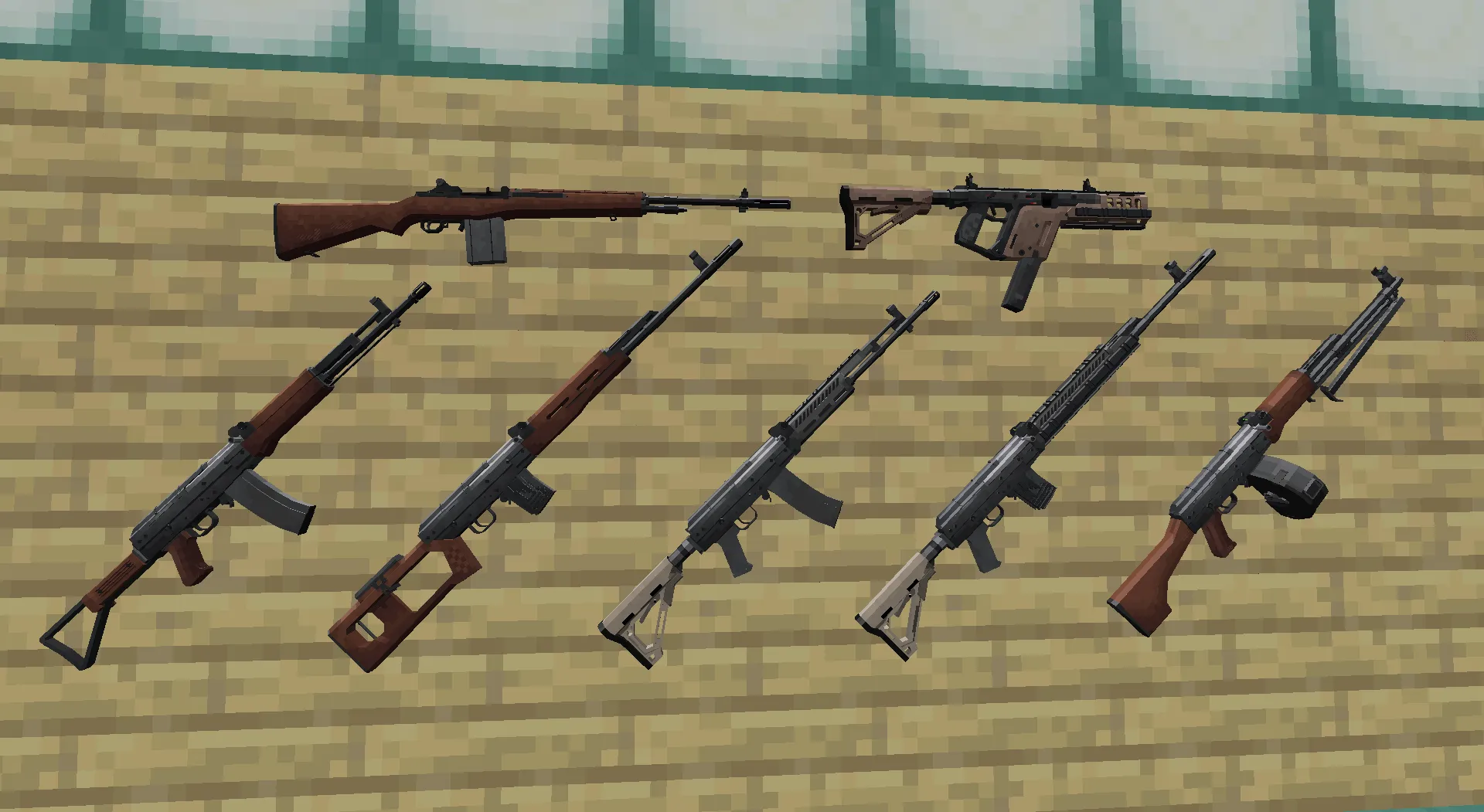 [TACZ]The Division gunpack, Кастомизации, Minecraft