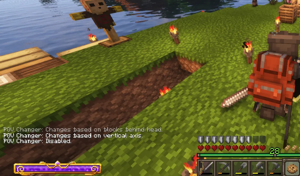 Auto POV, Моды, Minecraft