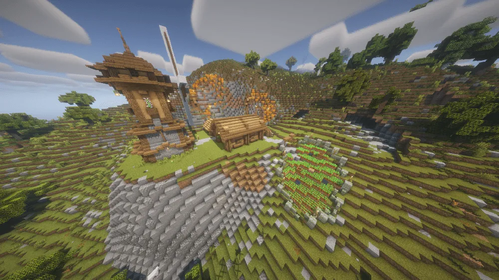Big Globe - Towns and Towers Compatibility — скриншот 8 (Дата-паки, Minecraft)