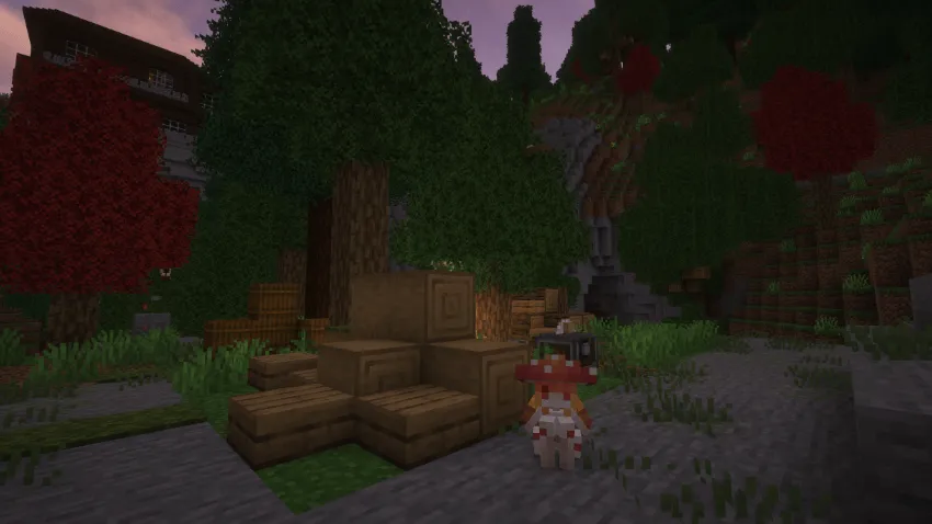 Bloodroot CottageCore: [Friends United] — скриншот 3 (Модпаки, Minecraft)