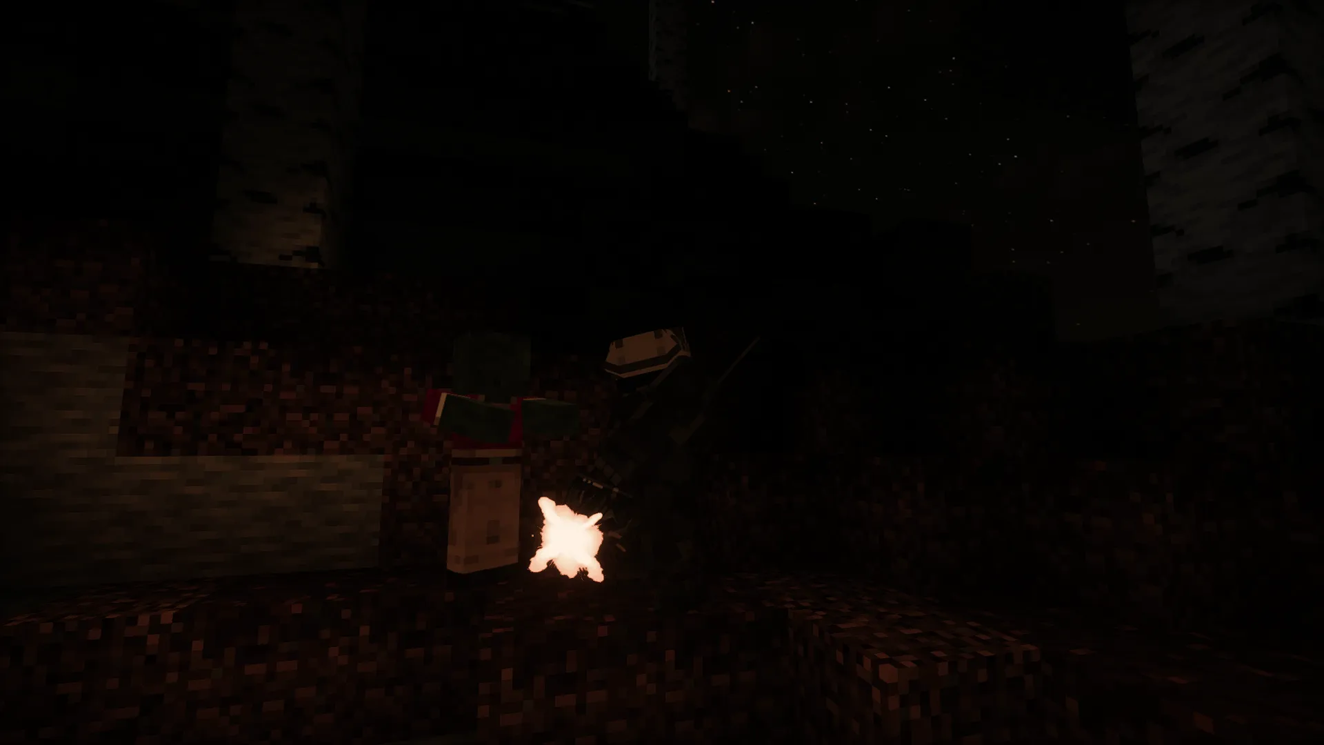 Dead Dawn - Realistic Zombie Apocalypse — скриншот 1 (Модпаки, Minecraft)