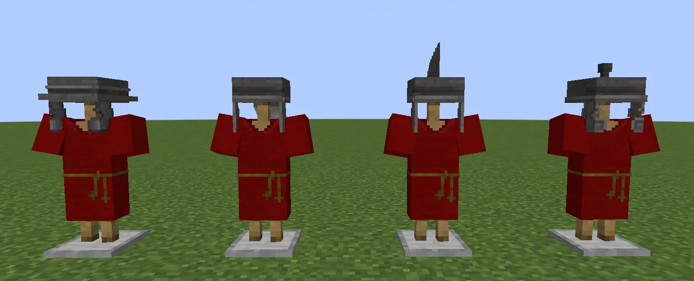 Roman Craft: Armors, Weapons and Shield [Forge and NeoForge], Моды, Minecraft