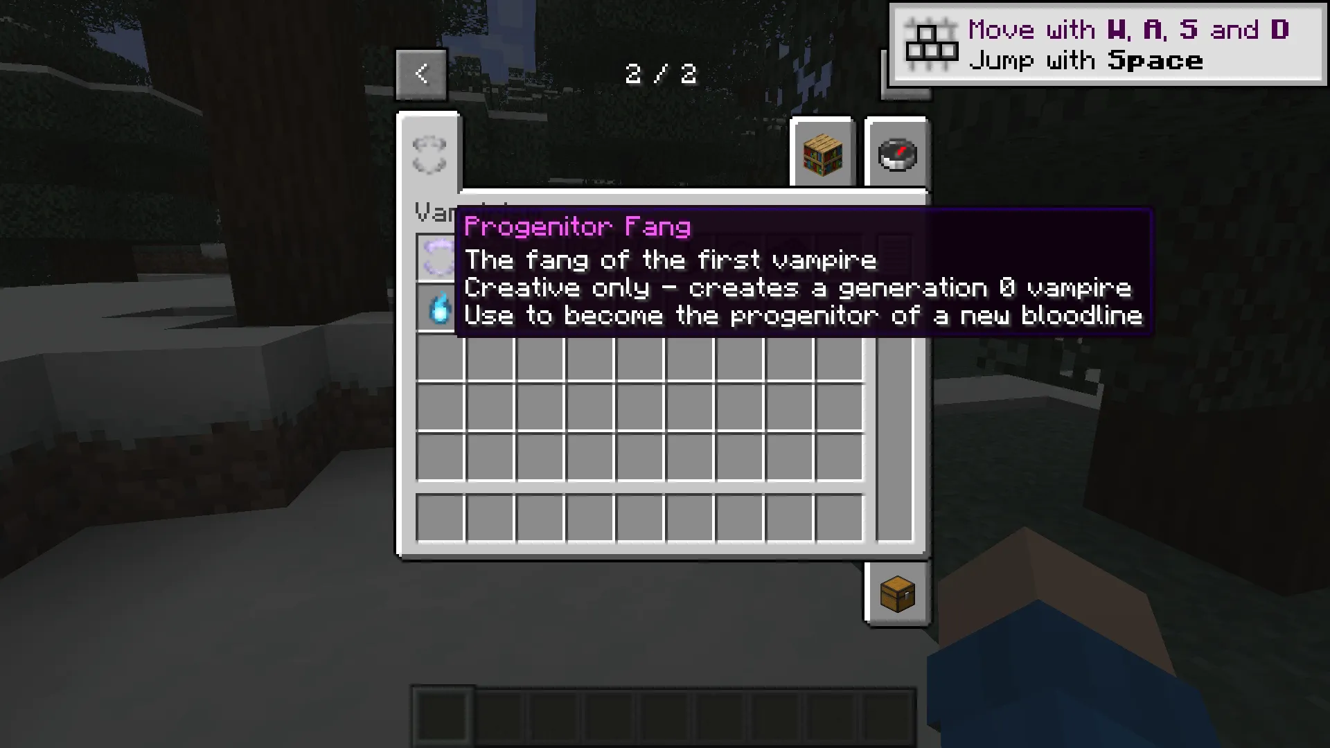 Subversive Vampires, Моды, Minecraft