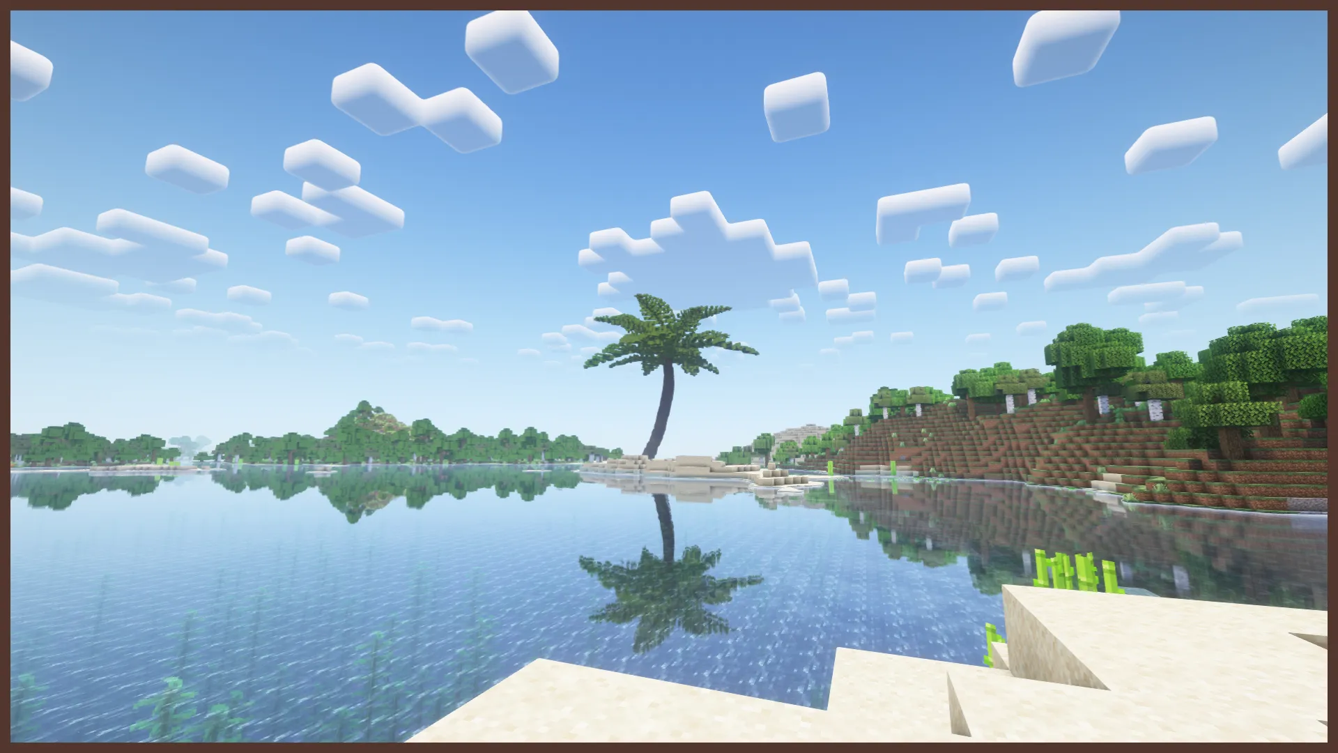 Giant Palm Tree — скриншот 1 (Моды, Minecraft)