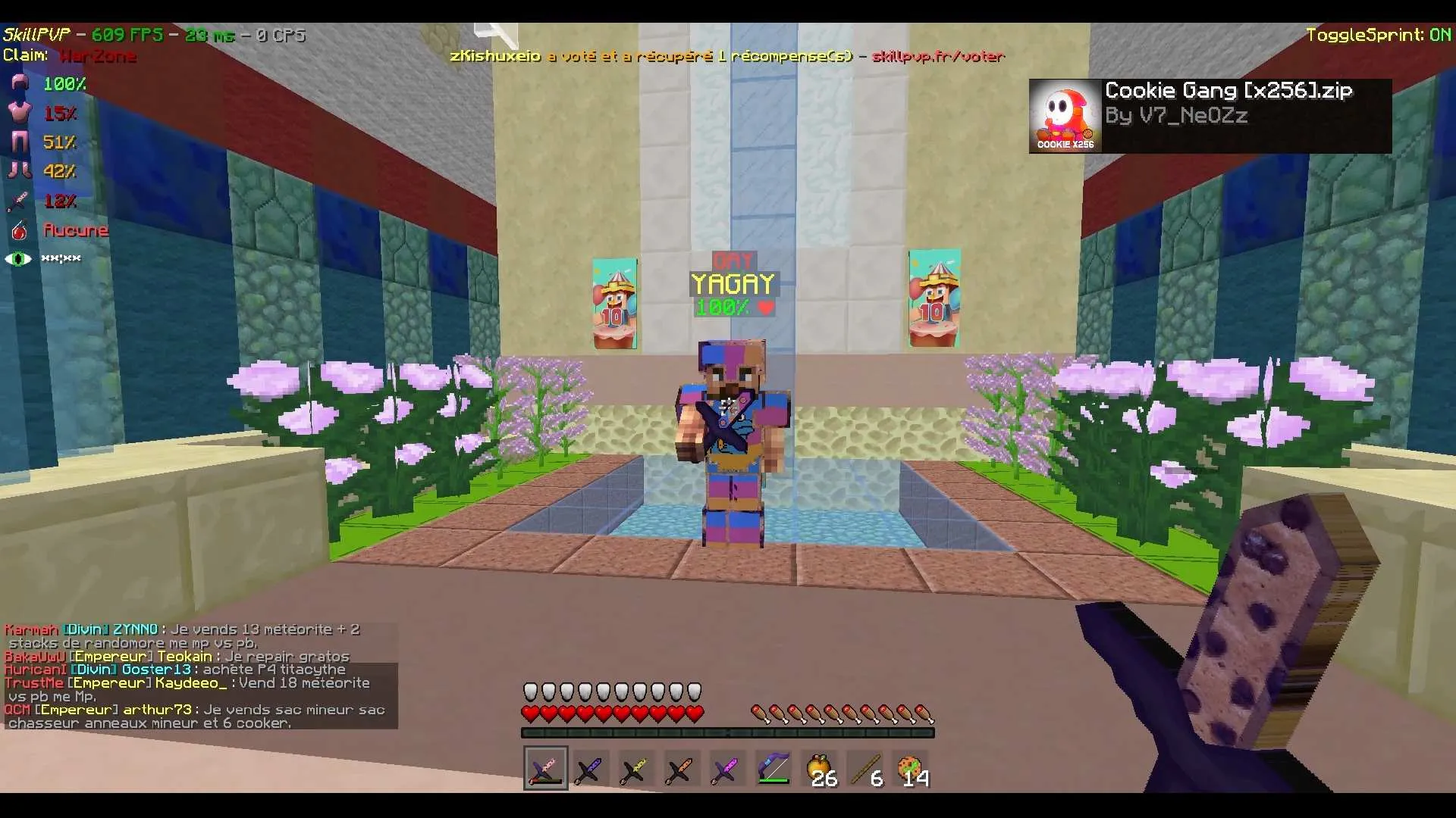 Cookie Gang [x256] — скриншот 5 (Текстуры, Minecraft)