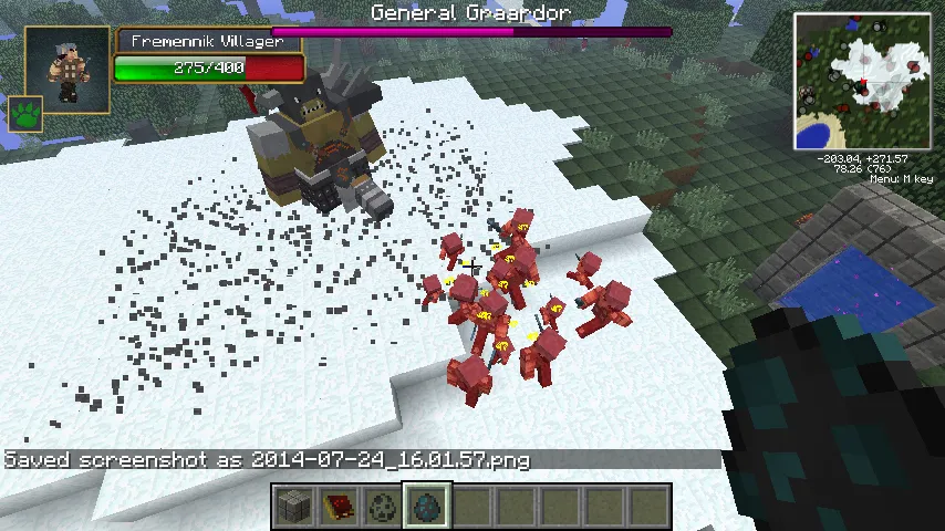 Wildycraft, Моды, Minecraft