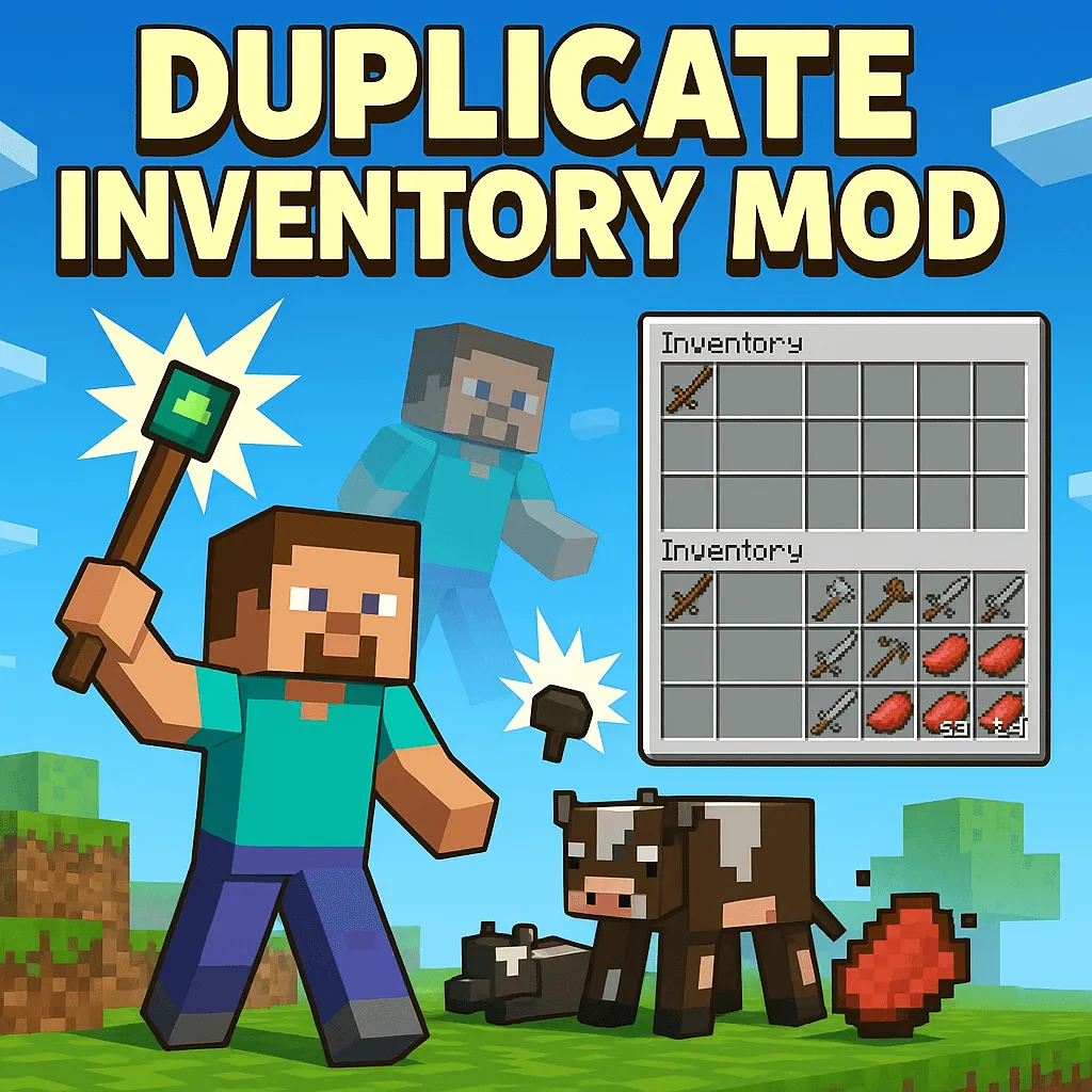 Duplicate Inventory, Моды, Minecraft