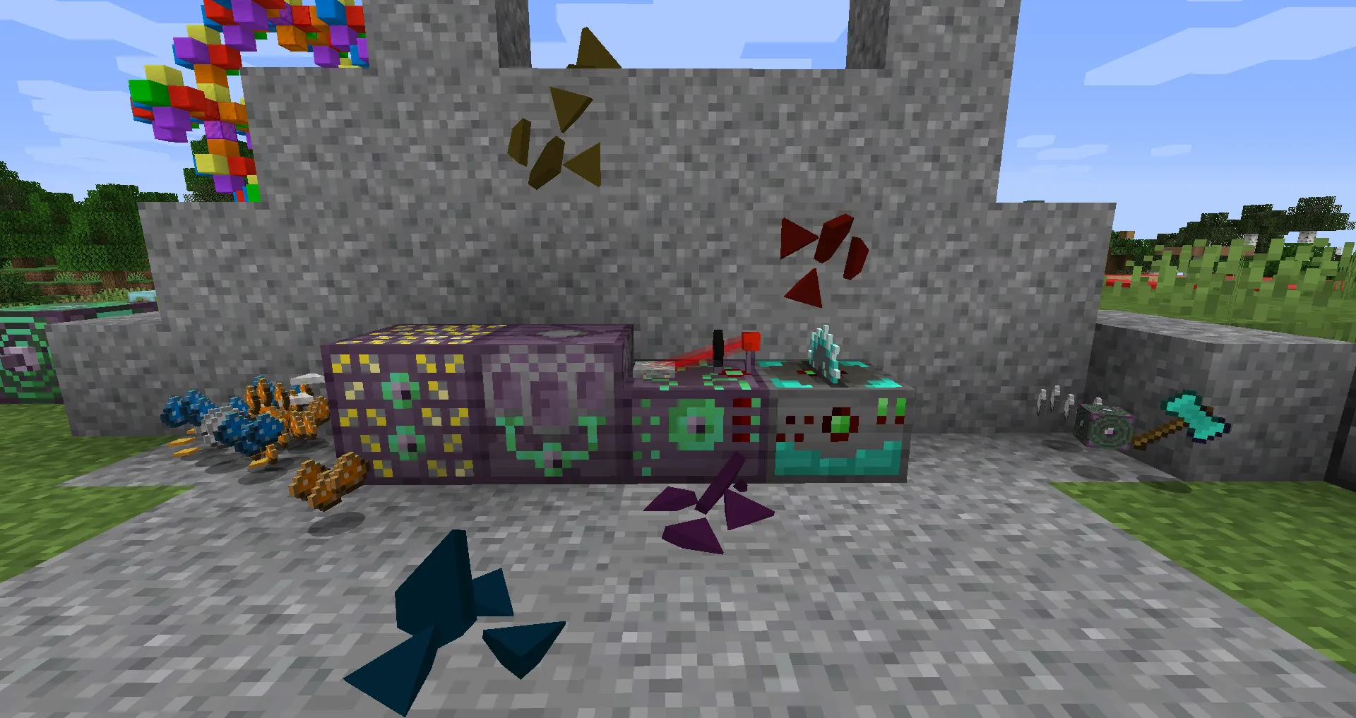 Qrystal, Моды, Minecraft
