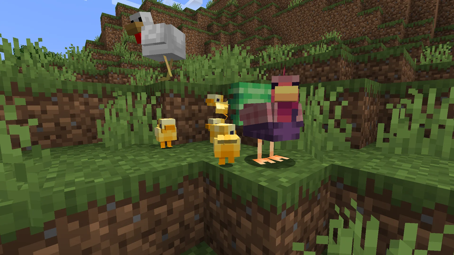 Hybrid Birds, Моды, Minecraft