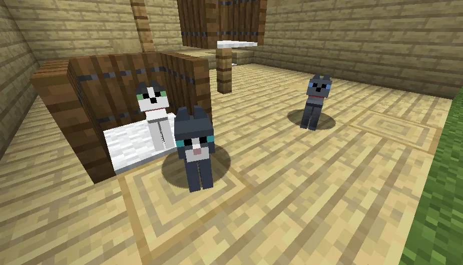 some cats and wild cats, Текстуры, Minecraft