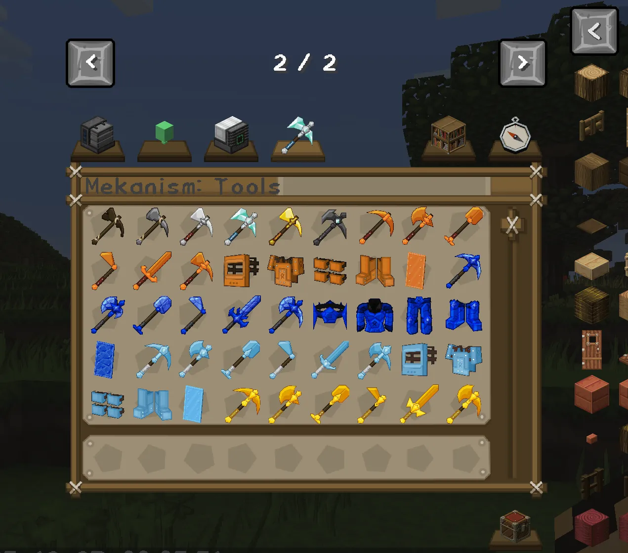 Mekanism Tools BDCraft, Текстуры, Minecraft