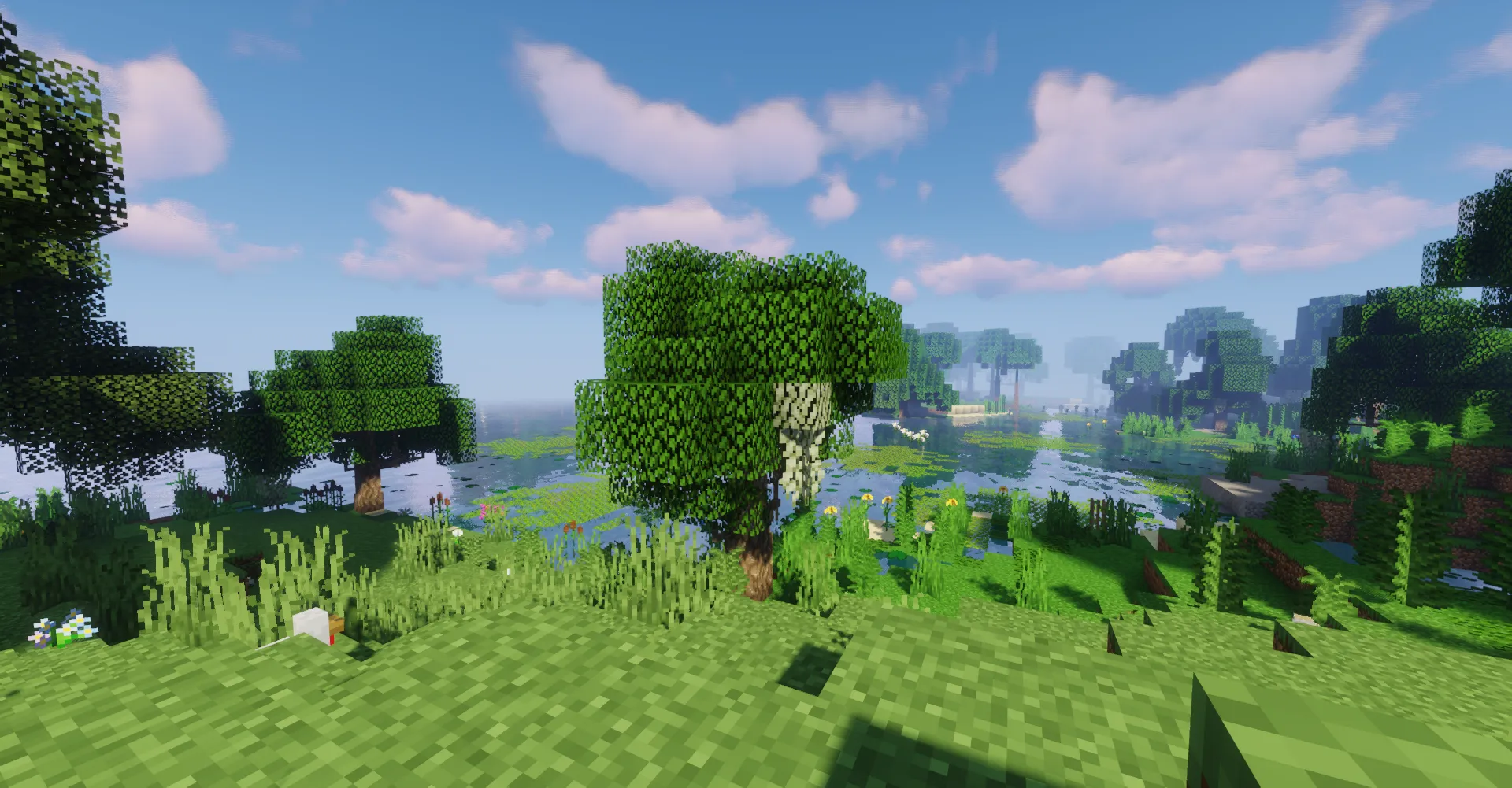 Dynamic Trees for Bayou Blues — скриншот 1 (Моды, Minecraft)