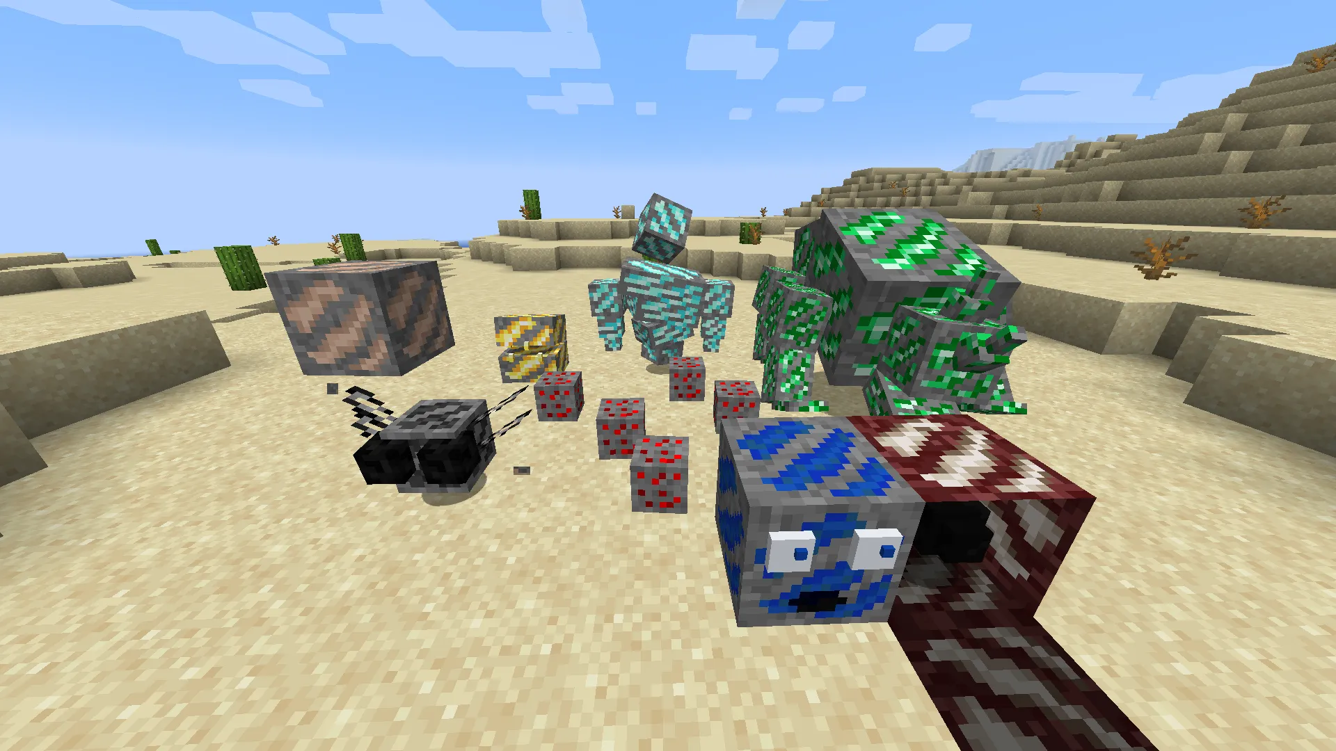 Evil Ores — скриншот 1 (Моды, Minecraft)