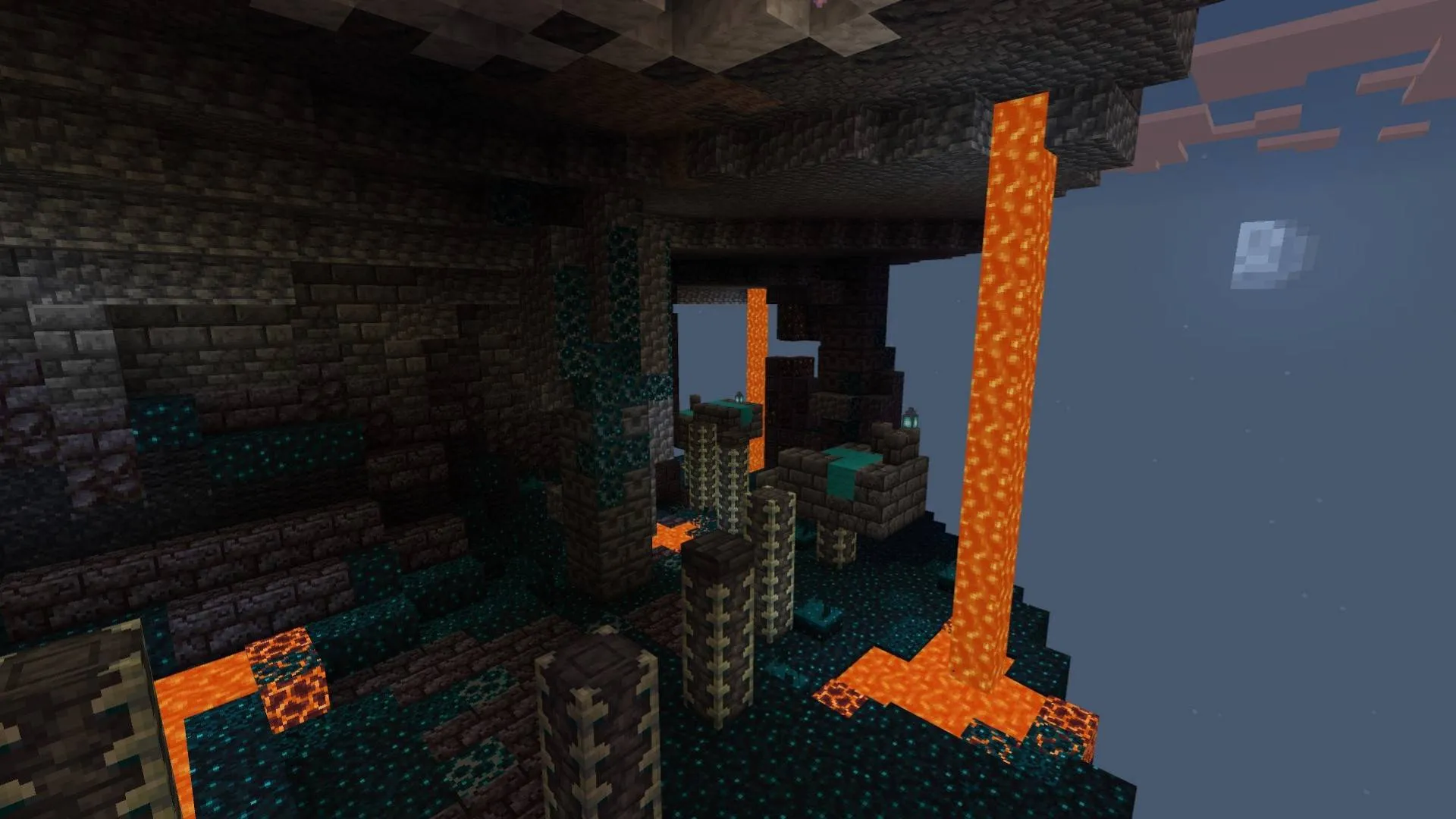 Warden Parkour, Карты, Minecraft