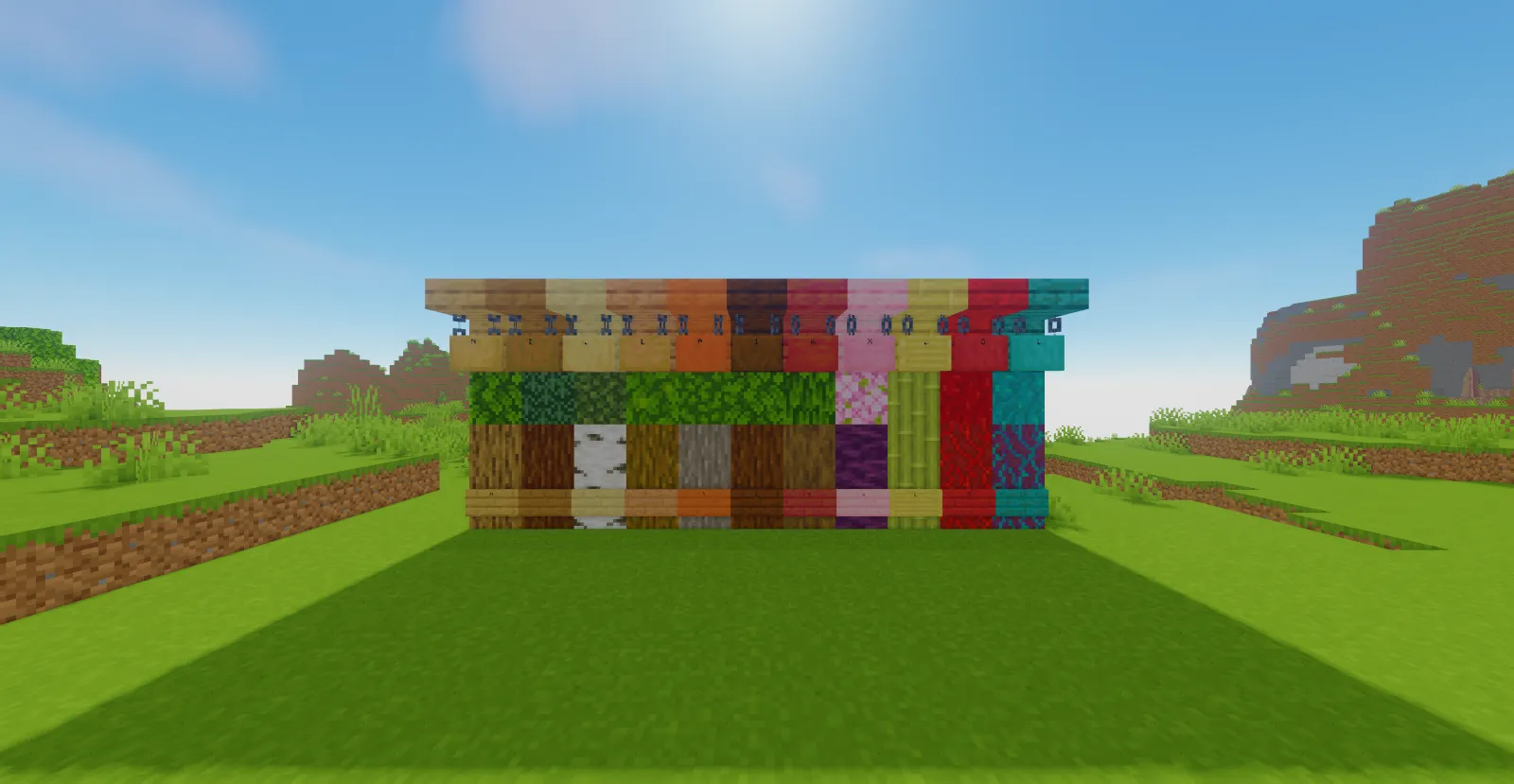 Nilla, Текстуры, Minecraft