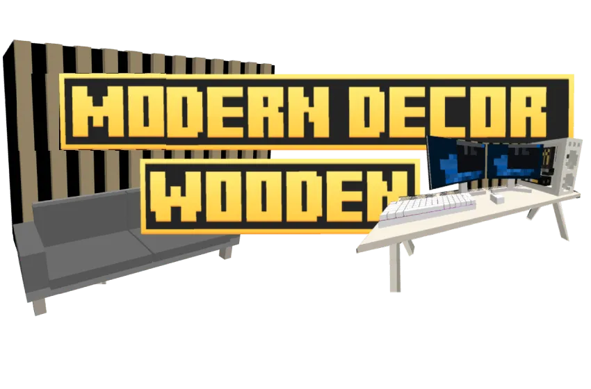 Modern Decor Wooden, Моды, Minecraft