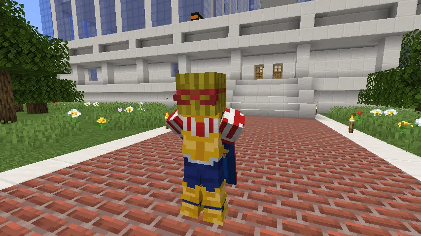 Quirks Unchained (My Hero Academia) — скриншот 4 (Моды, Minecraft)