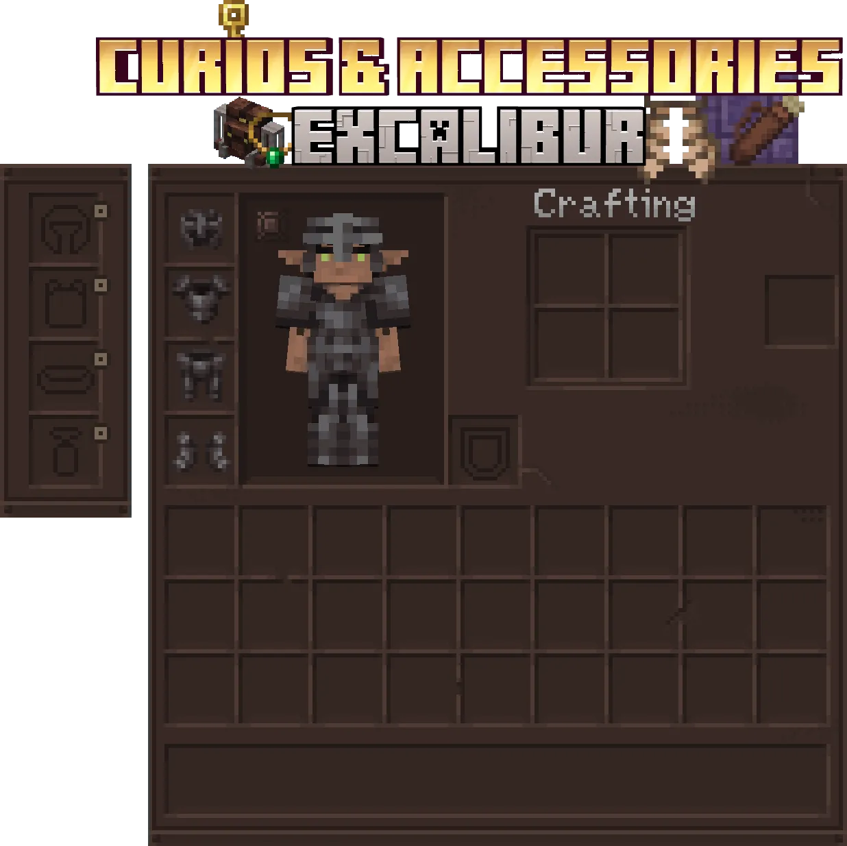 Excalibur | Curios API & Accessories Support, Текстуры, Minecraft
