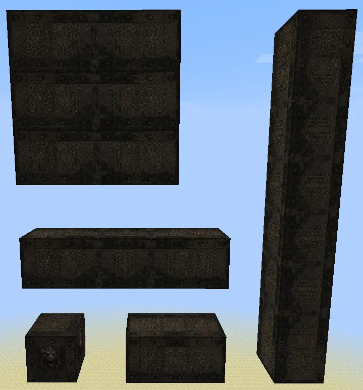 Ornate 5 Re-resurrected - Iron Forger's addon v5 — скриншот 2 (Текстуры, Minecraft)