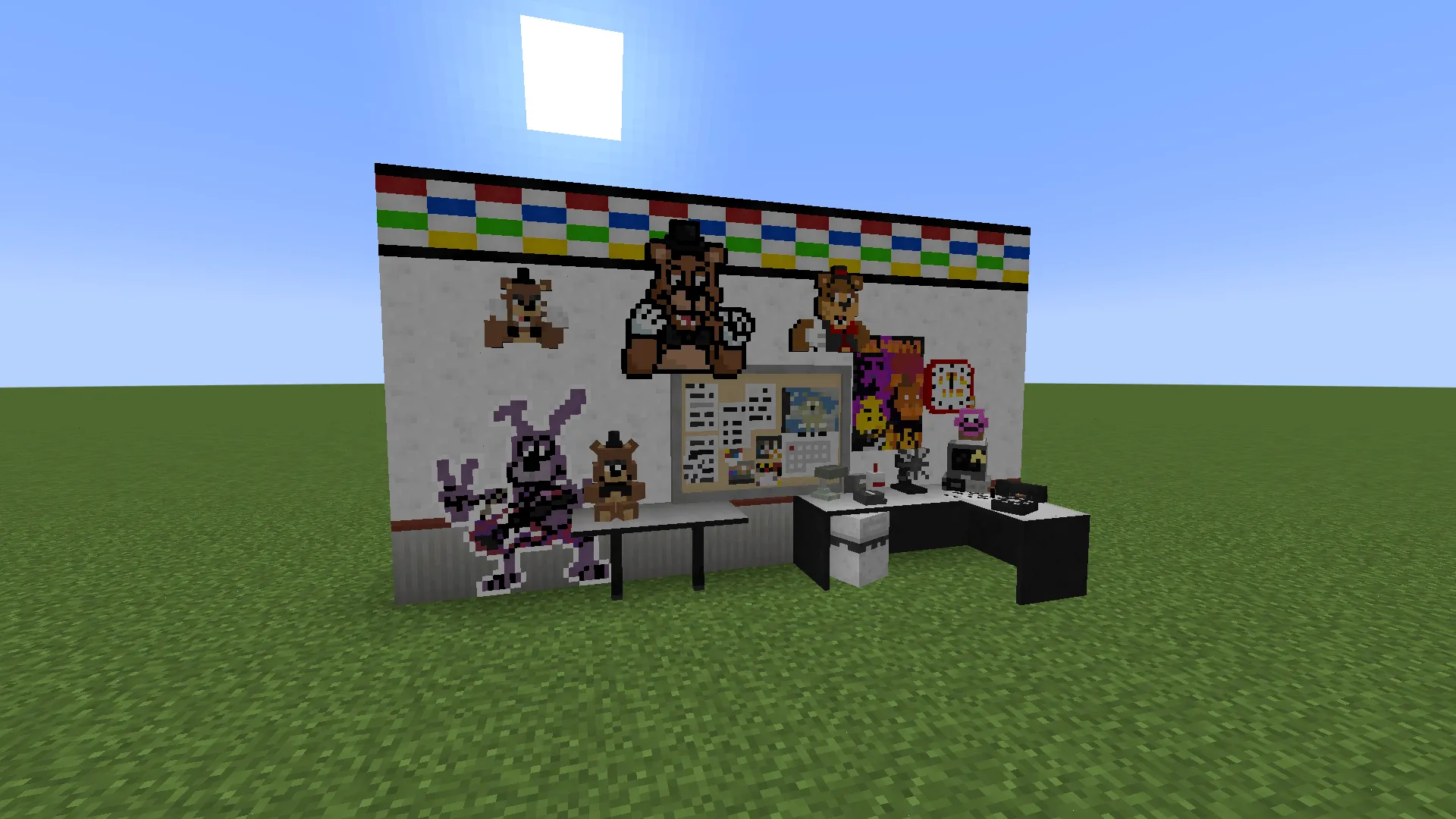 FNaF: The Happiest Day Homicide (THDH), Моды, Minecraft