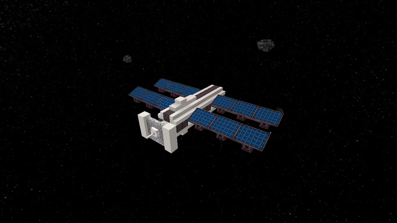 Asteroids and more — скриншот 1 (Моды, Minecraft)