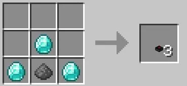 With diamond mining, Моды, Minecraft